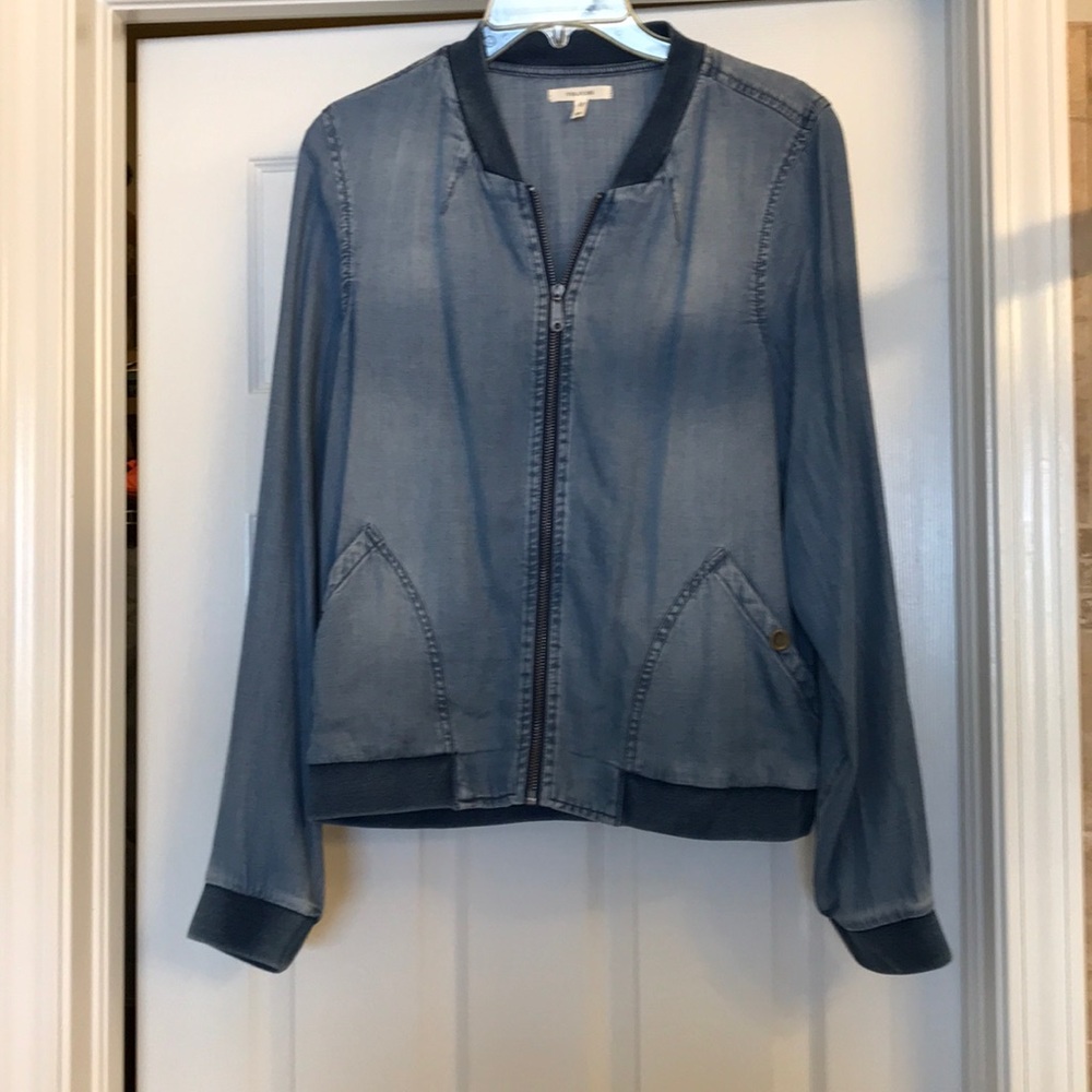 Jean Bomber Jacket - image 1